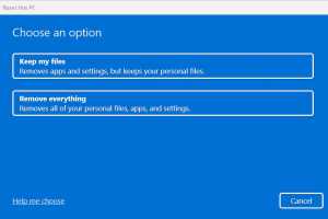 How to factory reset your Windows 11 laptop